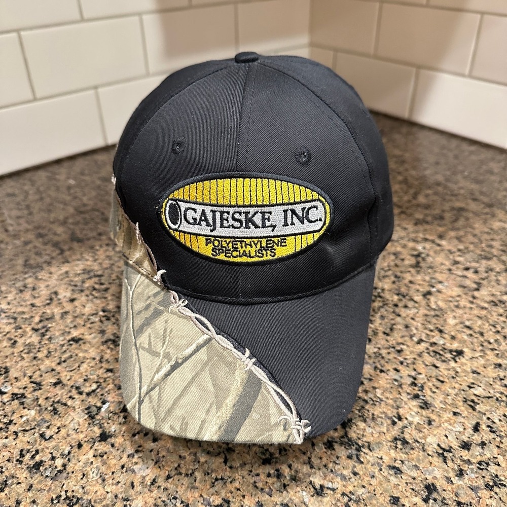 Gajekse Inc Legend Baseball Cap Hat Black Camo